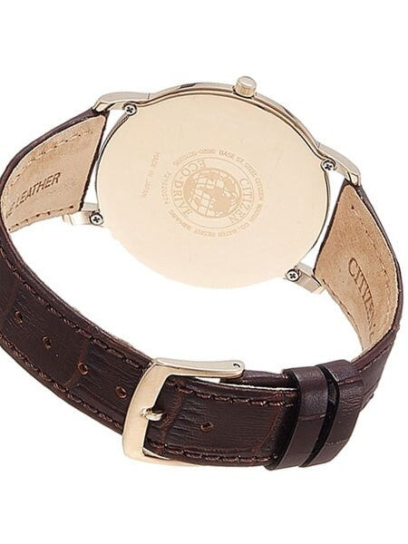 Citizen Ultra-Thin Stiletto Eco-Drive Dress Watch with White Dial and Sapphire Crystal #AR1113-12A