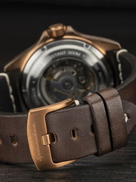 Spinnaker Tesei Swiss Automatic Sports Watch with 43mm Bronze Case and Brown Dial #SP-5060-01