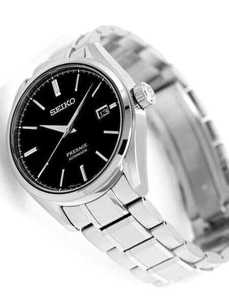 Seiko Presage Automatic Dress Watch with 40.8mm Titanium Case, and Sapphire Crystal #SARX057