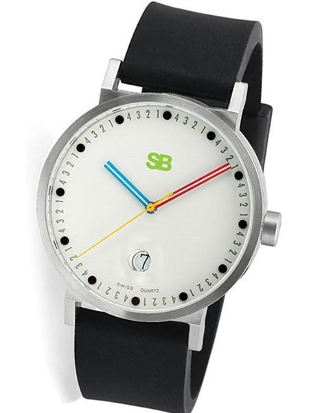 SB Swiss Quartz Countdown Watch with Sapphire Crystal and Luminous Dial #SB16.1-S