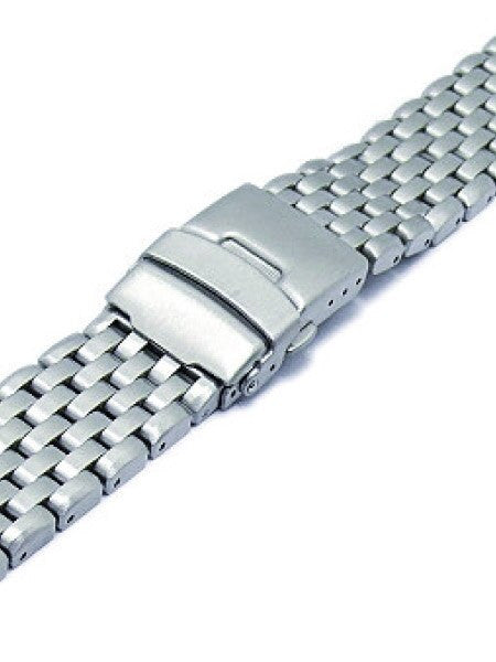 Vollmer Brushed Finish Solid Link Heavy Bracelet #09152H7 (22mm)