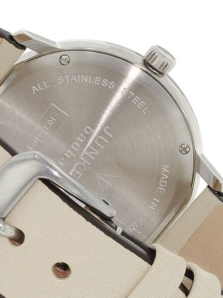Junkers Lady Bauhaus Swiss Quartz Watch with Domed Hesalite Crystal #6073-5