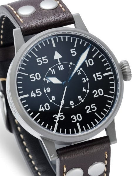 Laco Friedrichshafen Type B Dial Swiss Automatic Pilot Watch with Sapphire Crystal #861753