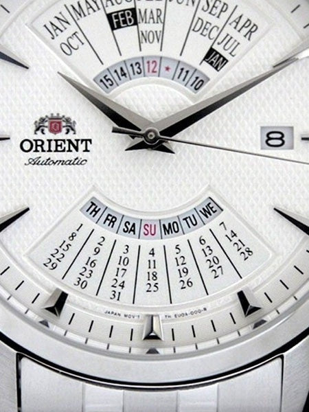 Orient Multi-Calendar Automatic Watch with 42mm Stainless Steel  Case #EU0A003W