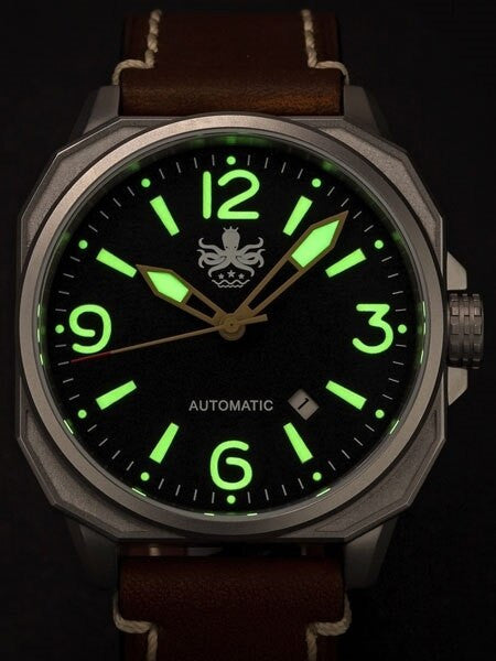 PHOIBOS Sentinel 200-Meter Automatic Watch with AR Sapphire Crystal #PY019A