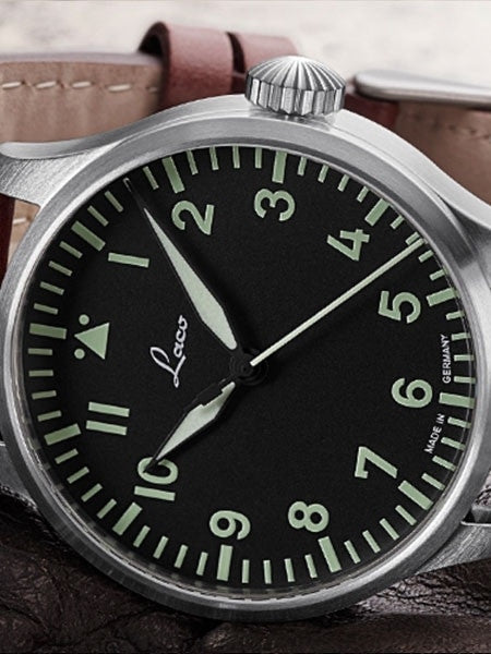 Laco Augsburg Type A Dial Automatic Pilot Watch, New Sapphire