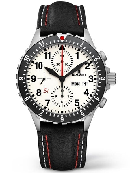 Damasko Swiss Valjoux 7750 Chronograph with a 60-Minute Stopwatch and 12-Hour Totalizer and #DC67SI