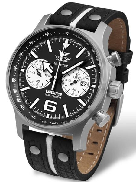 Vostok-Europe Expedition North Pole Chronograph with 60 Minute Sub-Dial #5955199