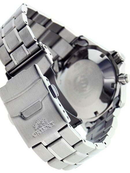 Orient Black Ray 21-Jewel Automatic Dive Watch on a Bracelet #CEM65008B (Black Ray)