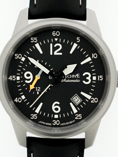 Techne Automatic 41mm Goshawk Aviator Watch with Anti-Reflective Sapphire Crystal  #411.051