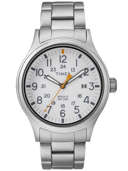 Timex 40mm Allied Quartz Watch with White Dial and INDIGLO Night-Light #TW2R46700VQ