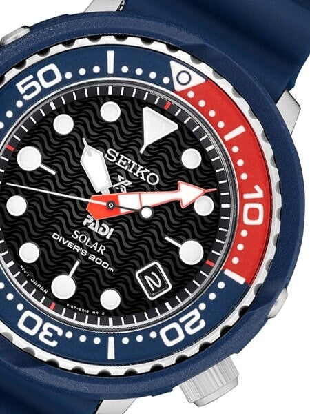 Seiko Prospex Special Edition PADI Dive Watch with Solar Movement #SNE499