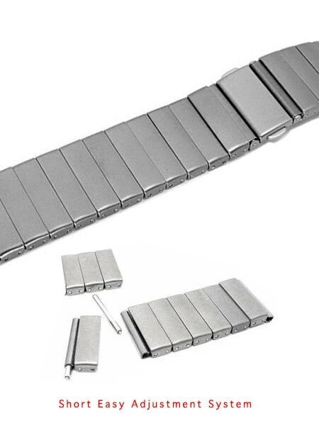 Vollmer Titanium Bracelet with Push-Button Clasp #05001H5-20 (20mm)