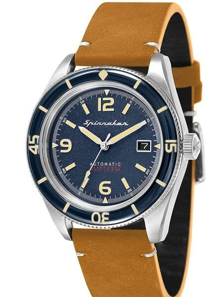 Spinnaker Fleuss Automatic Vintage Style Sports Watch with 43mm Case #SP-5055-05