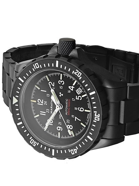 Marathon GSAR Anthracite Automatic Military Divers Watch #WW194006BKBRACE-NGM