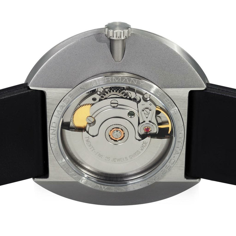 Botta UNO one hand 12-hour Swiss automatic watch with 44mm stainless steel case #811010