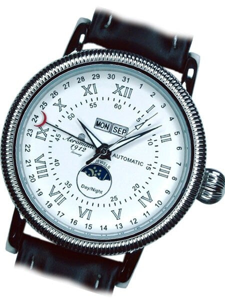 Aeromatic 1912 Automatic Calendar Watch with Day-Night Indicator #A1393