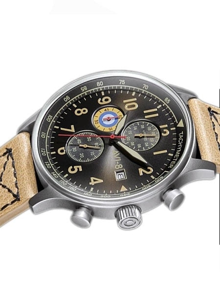 AVI-8 Hawker Hurricane Aviator Chronograph Watch #AV-4011-0J