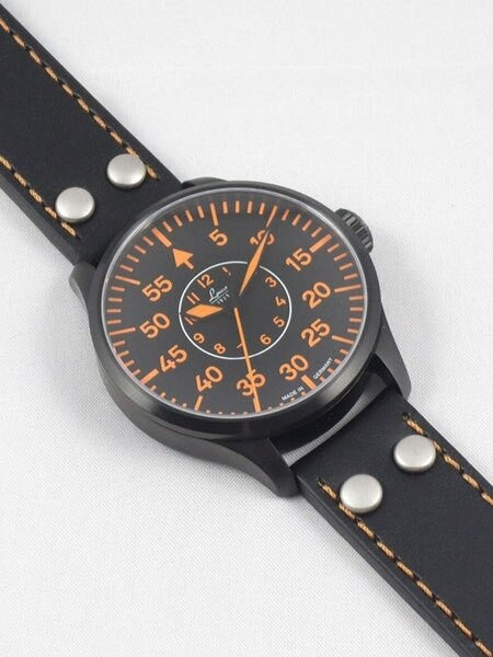 Laco Mantua Type B Dial Automatic Pilot Watch with Sapphire Crystal #861966PVD