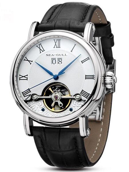 Sea-Gull 40mm Automatic Watch with Big Date, Sapphire Crystal #819.382