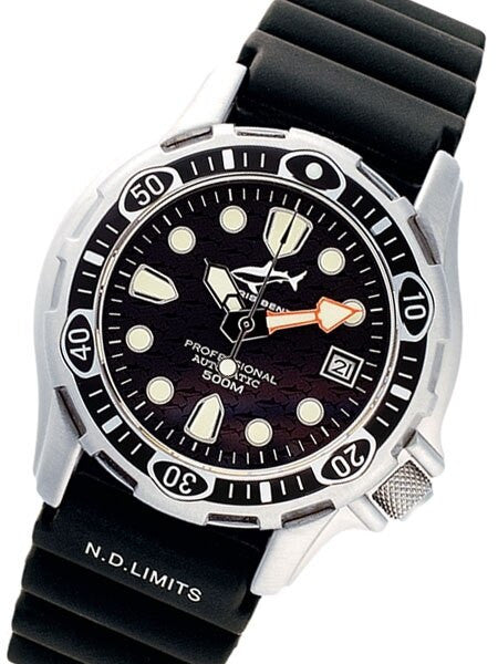 Chris Benz 500 meter Automatic Dive watch with Sapphire Crystal #CB-500-S-KBS