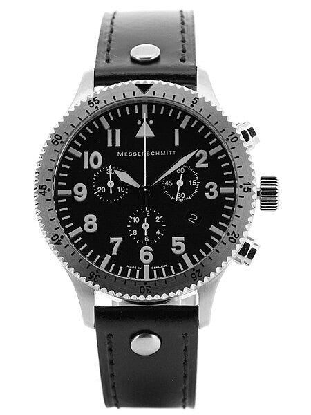 Scratch and Dent - Messerschmitt Aviator's Chronograph Watch #ME5030L-SND