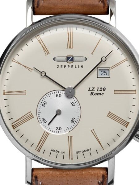 Graf Zeppelin LZ120 Rome Series Swiss Quartz Dress Watch #7134-5