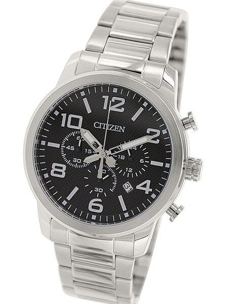 Citizen Quartz Chronograph Watch with Stopwatch, 24-Hour Sub-Dial #AN8050-51E