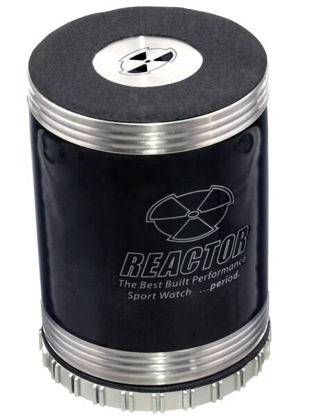 Reactor Trident 200 Meter Dive Watch with Never Dark Illumination, Black SS Case #59501