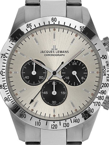 Jacques Lemans Nostalgie 40MM Chronograph with 24-hour Sub-Dial #N-1557D