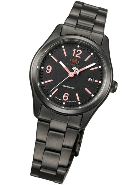 Orient Eve Women's Automatic Dress Watch with Black Dial, Black Case and Bracelet #NR1R002A