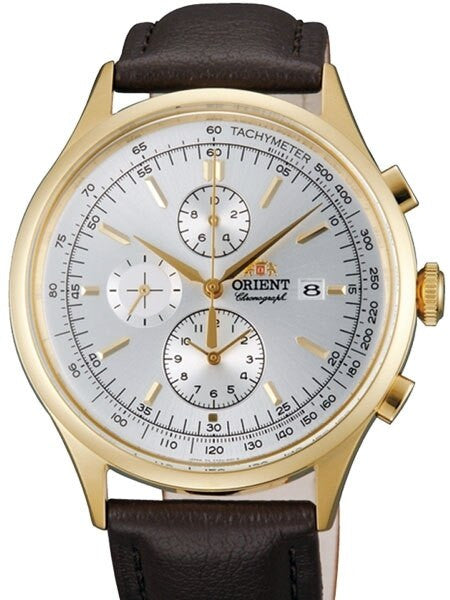 Orient Monterey Quartz Chronograph with 12-Hour Totalizer and Tachymeter #TT0V002W