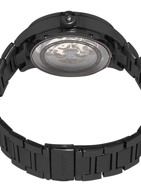 Stuhrling Winchester Automatic Watch with 42mm Black PVD Case #784.02