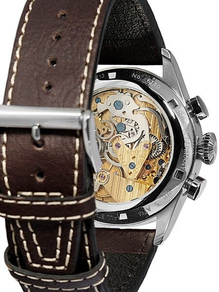 Junkers Spitzbergen F13 Mechanical Chronograph Watch, Sapphire Crystal #6110-2