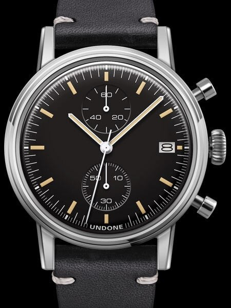 Undone Speedy Two-Eye, MechaQuartz Chronograph with 60-Minute Stopwatch #Speedy