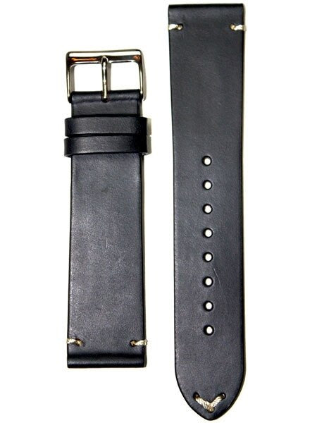 Horween Chromexcel Blue Calfskin Leather with Matching Lining and Hand-Stitching #INS-HOR41