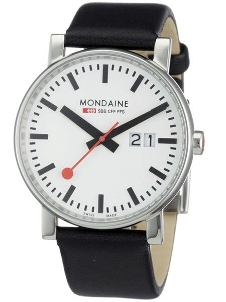 Mondaine Railways EVO Quartz Dress Watch with Large Date #A627-30303-11SBB