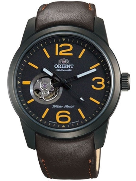 Orient Scout 21-Jewel Automatic Watch with Open-Heart and 42mm Black IP Case #DB0C001B