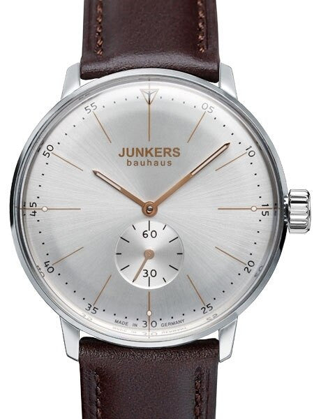 Junkers Bauhaus Swiss Mechanical Hand Winding Watch with Domed