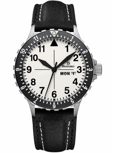 Damasko Swiss ETA Automatic with a Rotating 12-Hour Bezel and Fully Luminous Dial #DA47