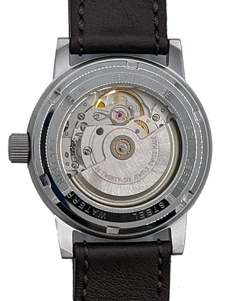 Aristo Type-B Dial Swiss Automatic Pilot's Watch, Sandblasted Case #3H32N