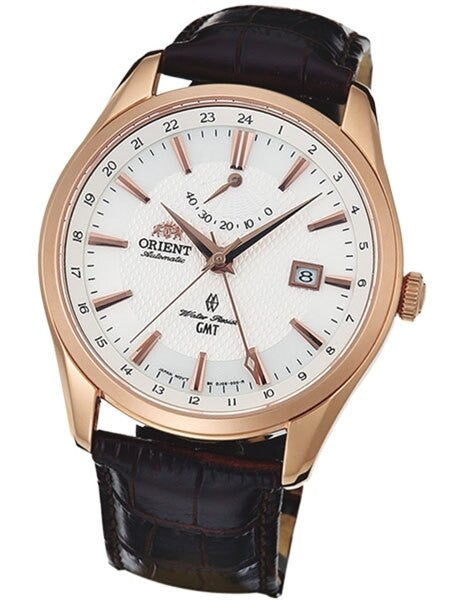 SCRATCH AND DENT - Orient Polaris Automatic GMT (dual time)  with Sapphire Crystal and Power Reserve #DJ05001W