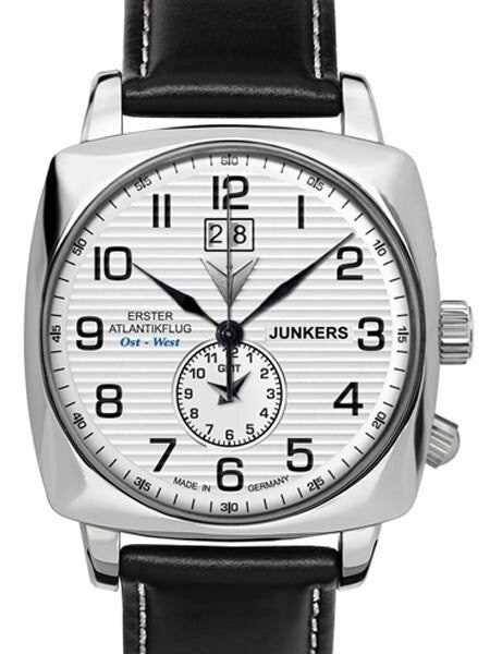 Junkers 1st Atlantic Flight Dual Time, Big Date Watch #6440-1