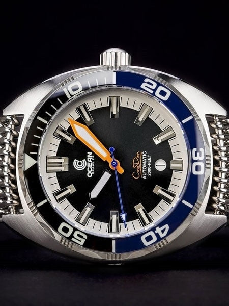 Ocean Crawler Core Diver Swiss Automatic Watch with AR Sapphire Crystal #CD-121