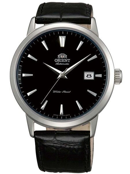 Orient Symphony Automatic Dress Watch with Black Dial, Stainless Steel  Case #ER27006B