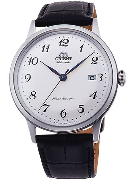 Orient 5th-Gen Automatic Dress Watch with White Dial, Arabic Numerals #RA-AC0003S10A