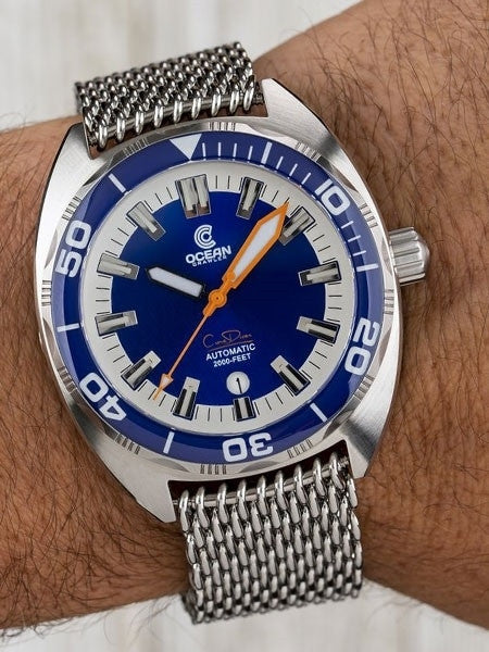 Ocean Crawler Core Diver Swiss Automatic Watch with AR Sapphire Crystal #CD-117