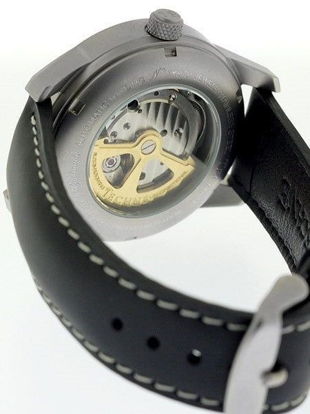 Techne Automatic 41mm Goshawk Aviator Watch with Anti-Reflective Sapphire Crystal  #411.051