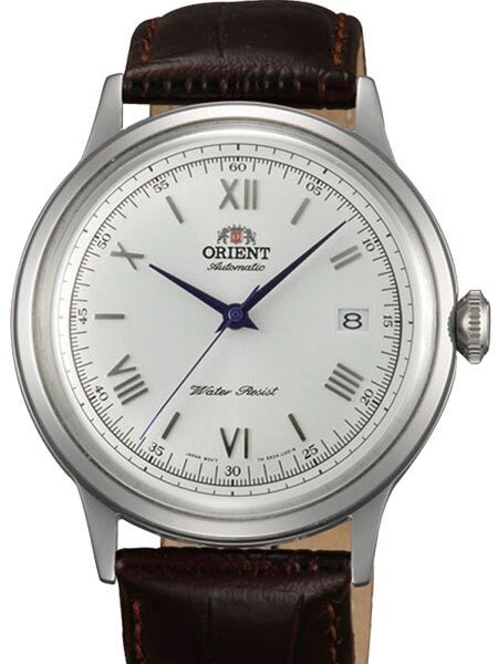 Orient Automatic Dress Watch with White Dial, Roman Numeral Markers #ER2400EW