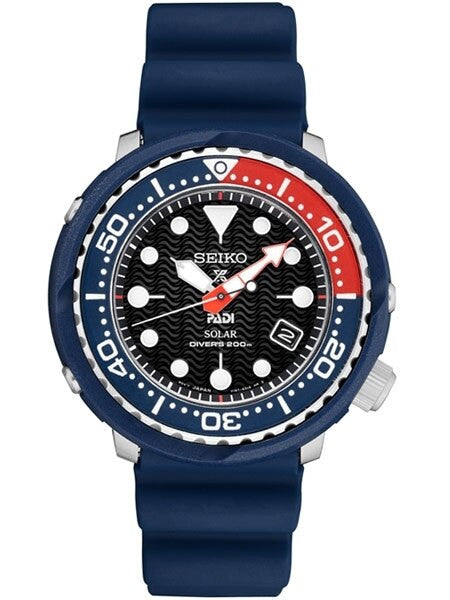 Seiko Prospex Special Edition PADI Dive Watch with Solar Movement #SNE499